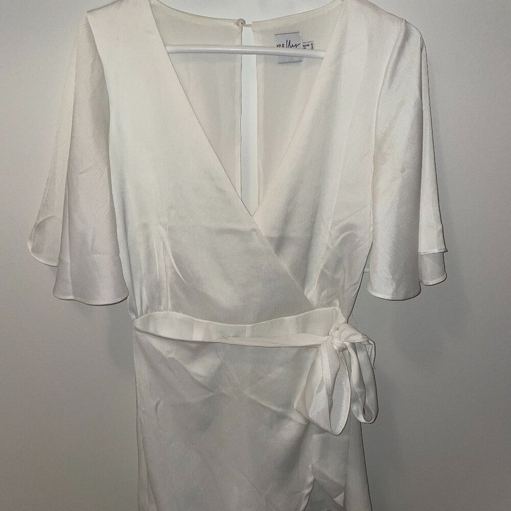 Princess Polly White Graduation Dress Small